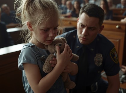 A 7 éves kislány bevallotta a bűnét – amit a rendőr talált, mindenkit megrázott