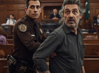 Egy tetoválás mindent megváltoztatott: a bírósági őr rájött, hogy a vádlott az apja életének kulcsa