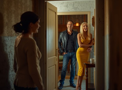 A volt férjem egy fiatal lánnyal állított be, és egy órát adott, hogy kiköltözzek – de nem tudta, hogy a lakás valójában az enyém!