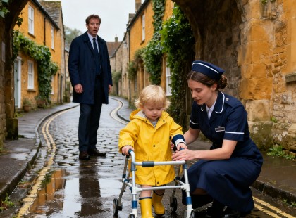 Amikor a fiú megtette az első lépést, az apa megértett valami fontosat