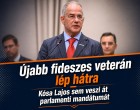 Kósa Lajos is hátralép: nem veszi át mandátumát, és nem indul fideszes tisztségért
