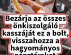 Bezárja az összes önkiszolgáló kasszáját az áruházlánc: visszahozza a hagyományos pénztárakat 😮