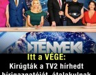 Itt a vége: Kirúgták a TV2 hírhedt hírigazgatóját, átalakulnak a teljes TV2 híradásai