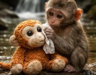 A kismajom, akit végül befogadtak – és a plüss, ami végig mellette maradt