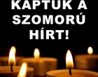 1 perce érkezett! Gyászba borult az ország – Szörnyű hírt kaptunk – nagy név távozott közülünk! 👇𝐂𝐢𝐤𝐤 𝐚 𝐡𝐨𝐳𝐳𝐚́𝐬𝐳𝐨́𝐥𝐚́𝐬𝐨𝐤𝐧𝐚́𝐥!