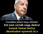 Szinte észrevétlenül lépték meg!Ezt nem verték nagy dobra! Sulyok Tamás fontos döntéseket nyomott át a kormányváltás előtt