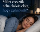 Miért érezzük néha elalvás előtt, hogy zuhanunk?