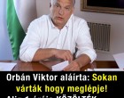 Orbán Viktor aláírta: Sokan várták hogy meglépje! Alig 1 órája KÖZÖLTÉK 👇𝐂𝐢𝐤𝐤 𝐚 𝐡𝐨𝐳𝐳𝐚́𝐬𝐳𝐨́𝐥𝐚́𝐬𝐨𝐤𝐧𝐚́𝐥!