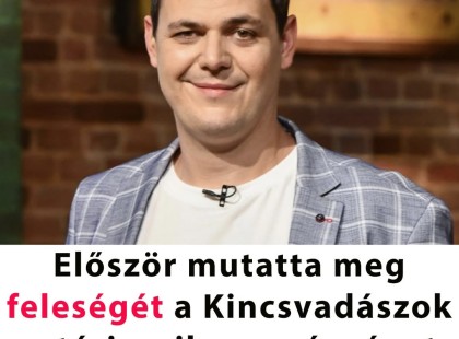 Először mutatta meg feleségét a Kincsvadászok sztárja – ilyen szépséget ritkán látni