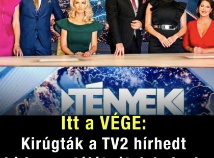 Itt a vége: Kirúgták a TV2 hírhedt hírigazgatóját, átalakulnak a teljes TV2 híradásai