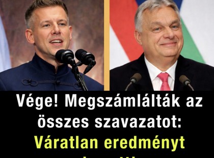Vége! Megszámlálták az összes szavazatot, váratlan eredményt hozott