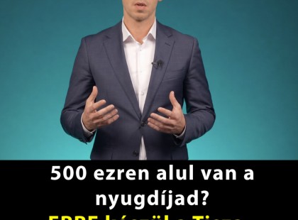 500 ezer forint alatt van a nyugdíjad? Erre készül a Tisza-kormány, íme a nyugdíjas program