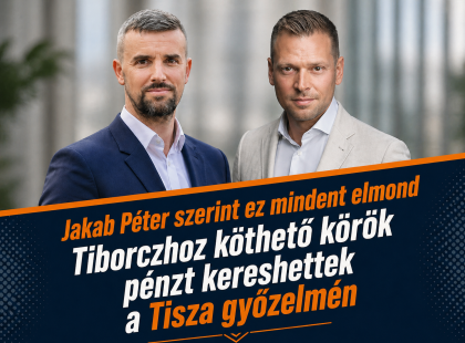 Jakab Péter rávilágított a Tiborcz–Tisza-ügy hátterére