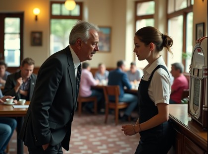 „Veszélyben vagy” – súgta egy idegen a pincérnőnek… amit ezután tett, az mindent megváltoztatott