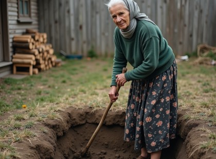 Napokig ásott egyedül a kert közepén – amit a kertjében talált, mindenkit megrázott