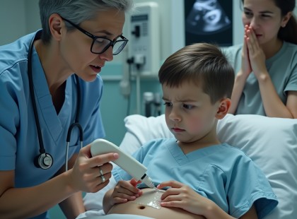 Az ultrahangnál megállt az idő… az orvos arca mindent elárult