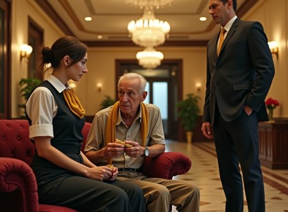 Egyetlen kedves gesztus megváltoztatta egy lány életét – és egy egész szállodáét