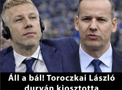Áll a bál! Toroczkai László durván kiosztotta Magyar Pétert !