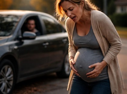 A férj az út szélén hagyta vajúdó feleségét… percekkel később jött a fordulat