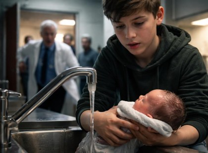 Egy 14 éves fiú megmentette a haldokló csecsemőt