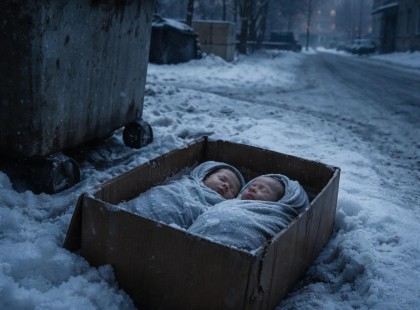 Magyar panelház mögött történt a csoda: két életet mentett meg egy takarító