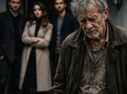 Az apa próbára tette a gyerekeit – két ajtó becsukódott… a harmadiknál elsírta magát