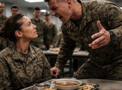 Egy nő ellen fordultak a katonák… majd minden megváltozott egy pillanat alatt