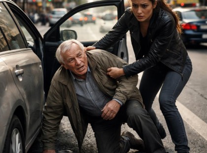 A lánya kidobta az autóból – de az idős férfi egyetlen hívással mindent megváltoztatott