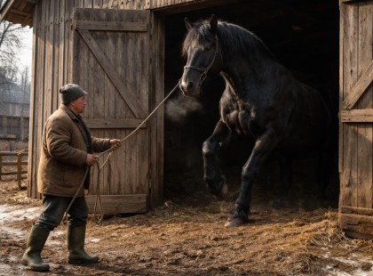 Rejtélyes árnyék a pajtában – a felfedezés végül mindenkit megnyugtatott