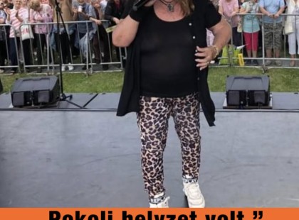 Pokoli helyzet volt – Zalatnay Cini futva hagyta el a színpadot!