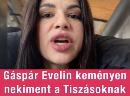 Gáspár Evelin keményen nekiment a Tiszásoknak -Csalódtam a tiszásokban