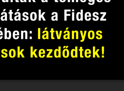 Megkezdődtek a tömeges elbocsátások a Fidesz közelében: látványos kirúgások kezdődtek