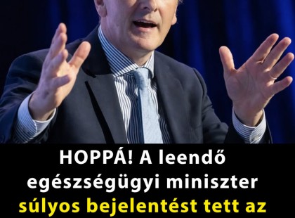 A leendő egészségügyi miniszter súlyos bejelentést tett az állami kórházak fizetős részlegeiről