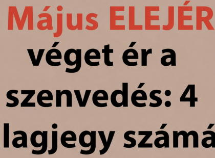 ? *Sorsfordító napok jönnek!⚡ Május elején véget ér a szenvedés