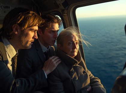 A saját unokái dobták ki a repülőből – de a nagymama visszatért…