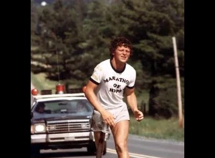 Terry Fox a fiú, aki a reményt futotta végig