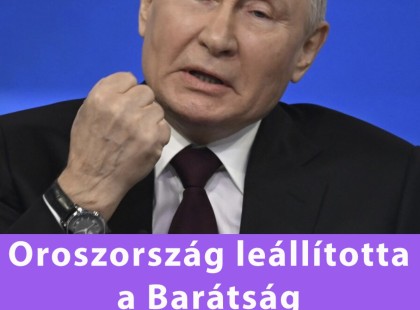 Oroszország leállította a Barátság vezeték északi ágát