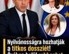 Magyar Péterék nyilvánosságra hozhatják a titkos dossziét!Órákon belül robbanhat a kegyelmi ügy: