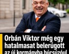 Megtette, amit sokan előre sejthettek: Orbán Viktor búcsúzóul még odaszúrt Magyar Péternek. A politikai üzenet nagy visszhangot váltott ki, és már most látszik, hogy ez nem marad következmények nélkül. Erre a fordulatra sokan nem számítottak. 👇𝐂𝐢𝐤𝐤 𝐚 𝐡𝐨𝐳𝐳𝐚́𝐬𝐳𝐨́𝐥𝐚́𝐬𝐨𝐤𝐧𝐚́𝐥!