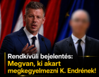 Rendkívüli bejelentést tett Magyar Péter a kegyelmi ügyben: Megvan, ki akart megkegyelmezni K. Endrének