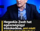 Hegedűs Zsolt 6 egészségügyi intézkedése, ami miatt minden megváltozhat a rendelőkben