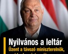Itt a leköszönő Orbán-kormány leltára, üzent a távozó miniszterelnök
