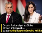 Orbán Anita olyat szólt be Orbán Viktornak......., ez az eddigi legkeményebb kritika ! 👇 𝗖𝗶𝗸𝗸 𝗮 𝗵𝗼𝘇𝘇𝗮́𝘀𝘇𝗼́𝗹𝗮́𝘀𝗯𝗮𝗻