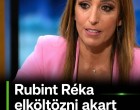 Rubint Réka költözést fontolgatja férjétől Norbitól