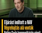 ELJÁRÁST INDÍTOTT A NAV VÉGREHAJTÁS ALÁ VONTÁK BALÁSY GYULA KOMMUNIKÁCIÓS CÉGEIT