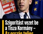 Szigorítást vezet be a Tisza Kormány – Az ország teljes területén életbe lép