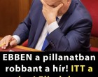EBBEN a pillanatban robbant a hír! ITT a vége! Elindult az eljárás Orbán ellen!
