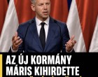 Az új kormány máris kihirdette az első két új törvényt