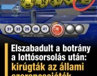 Elszabadult a botrány a lottósorsolás után: kirúgták az állami szerencsejáték cég vezetőit - videó