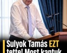Sulyok Tamás EZT tette! Most kaptuk az elképesztő hírt